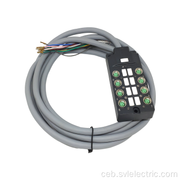 M8 8-Way gihulma nga Pur Cable Junction Box